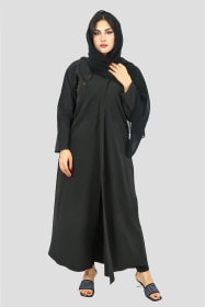 عباية مطرزة AIK2014 اسود