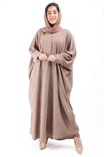 عباية مطبوعة AIK8004 بيج image