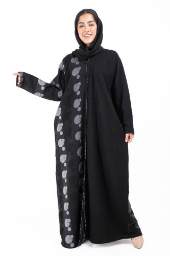 عباية واسعة AIK6037 اسود