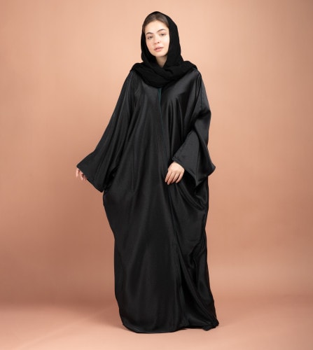 عباية فراشة اماراتية سادة AIK5048