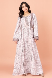 Modern Embroidery Jalabiya IN039 image