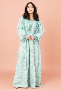 Modern Embroidery Jalabiya IN039 image
