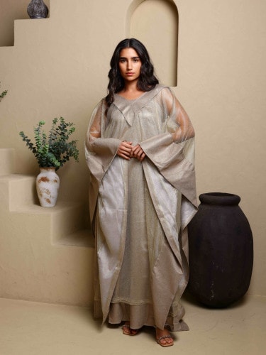 Ikkxa Noura Jalabiya IK1082 Brown