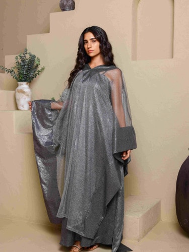 Ikkxa Noura Jalabiya IK1082 Grey