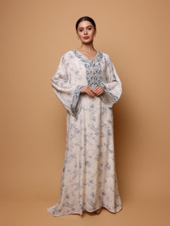 Ikkxa Shaden Jalabiya IK6040 Blue image
