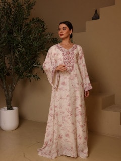 Ikkxa Shaden Jalabiya IK6040 Pink image