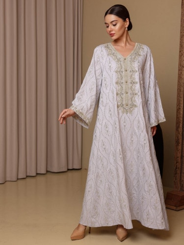 Ikkxa Hadeel Jalabiya IK7004 Blue