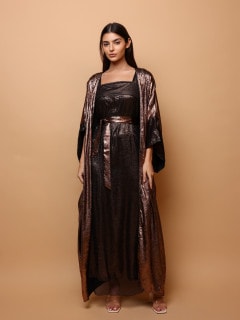 Ikkxa Dalal Jalabiya IK1089 Brown image