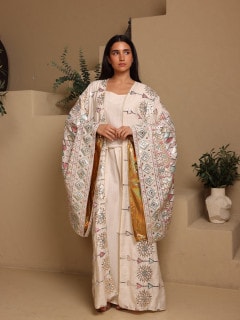 IKKXA Sable Grace Jalabiya IK1106 Beige image