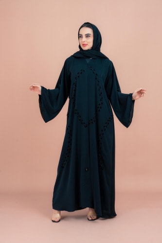 Artisan Elegance Handwork Emirati Abaya AIK135