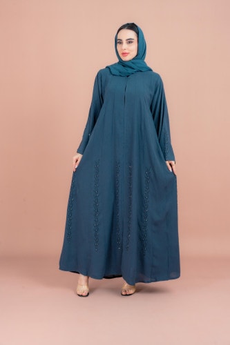 Modern Crystal Abaya AIK156