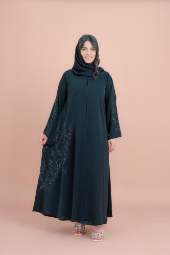 Artisan Elegance Handwork Emirati Abaya AIK008