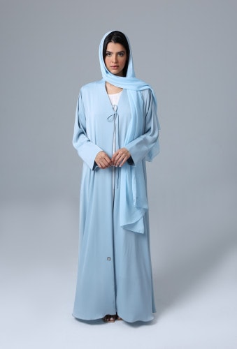 Casual Colored Plain Abaya ABY1149