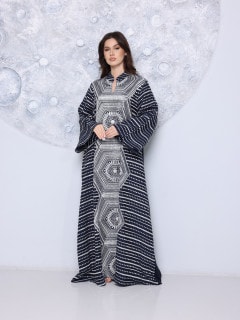Celeste Indigo Jalabiya IK5025 image