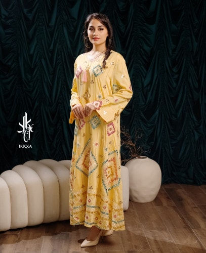 Geometric Patterns Sparkled Jalabiya IK2016