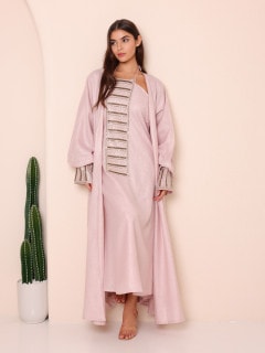 2 Piece Outfit Luxury Sequins Stripes Details IN9151 image